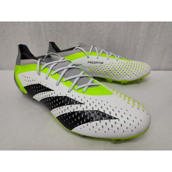 Adidas Men's Predator Accuracy.1 L‎ FG Soccer Cleats GZ0032 Lucid Lemon Sz 9